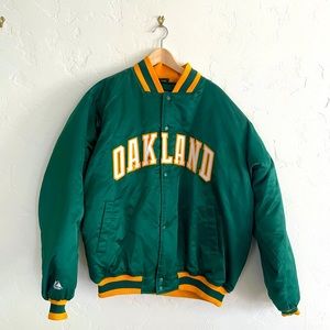 Oakland Athletics A’s satin Jacket